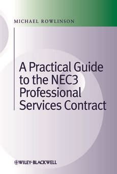 Nec3 Professional Services Contract Ebook Reader
